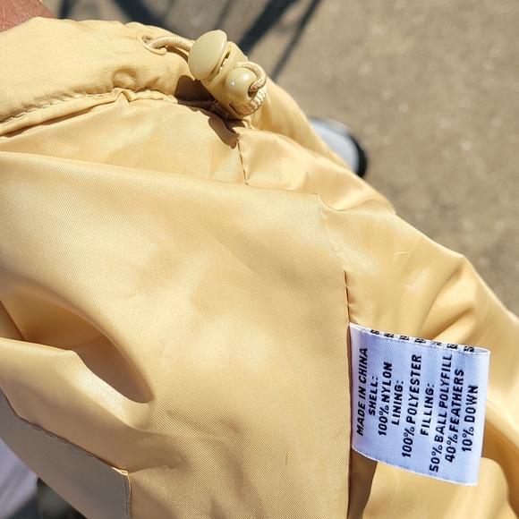 Double Down NWOT sz.XL inside zip pocket. two-tone brown - Picture 6 of 6